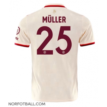 Billige Fotballdrakt Bayern Munich Thomas Muller #25 Replika Tredjedrakt 2024-25 Kortermet